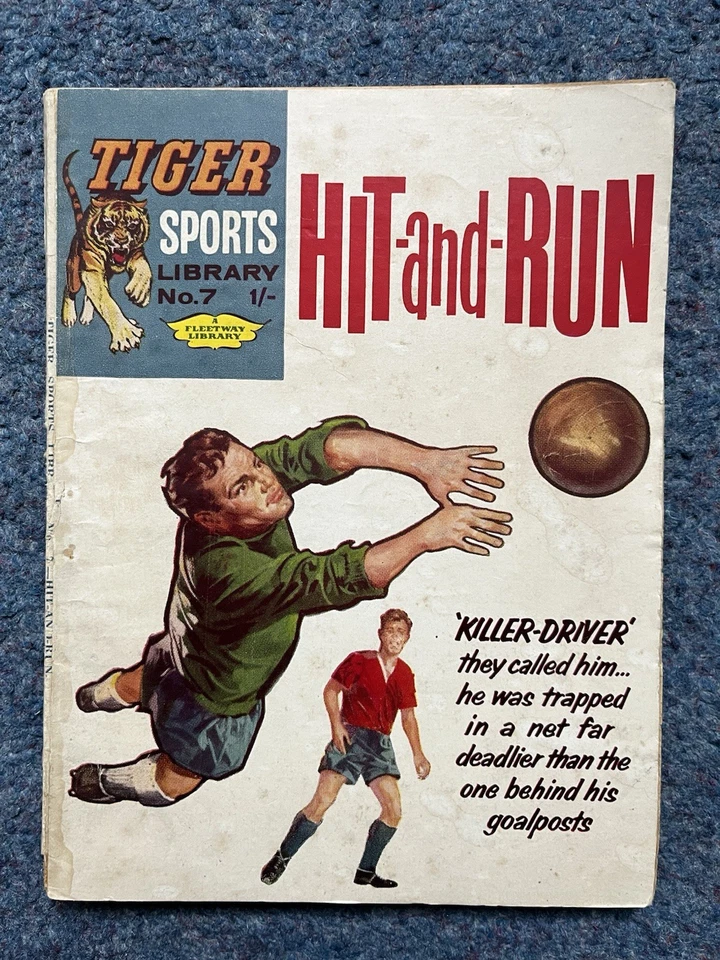 Tiger Sports Picture Library Comic (football) # 7 Hit and Run - image 1 of 2