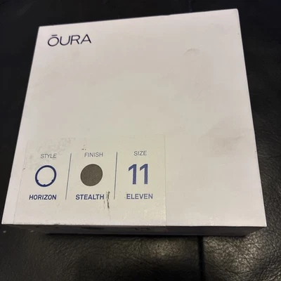 Oura Ring - Generation 3, Horizon Black, Size US 11 P6 - Image 1 of 4