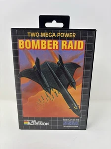 Bomber Raid (Sega Master System, 1988) Completo en Caja CIB con Manual - Probado - Imagen 1 de 7