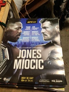 UFC 309 Jon Jones Vs Stipe Miocic Promotional Poster - Picture 1 of 1
