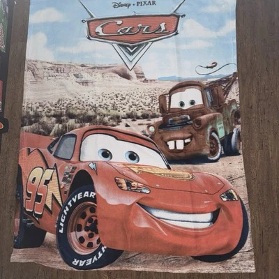Manta bebé niños Disney Pixas Cars Lightning McQueen Tow Mater Foto 1 de 3