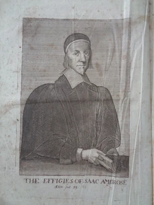 1689 COMPLEAT WORKS of ISAAC AMBROSE REGENERATION NEW BIRTH LOOKING UNTO JESUS - Picture 1 of 14