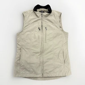 ScotteVest Womens vest Size Medium lightweight travel utility multi pocket beige - Picture 1 of 7