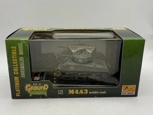 1:72 M4A3 Sherman Medium Tank U.S. Army Diecast Metal Ground Armor - Picture 1 of 2