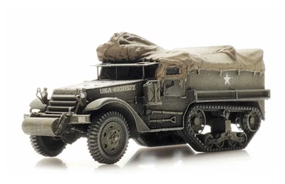 ARTITEC 6870439 - US M3A1 Semicingolato trasporto truppe corazzate, Resina H0-1: - Immagine 1 di 3