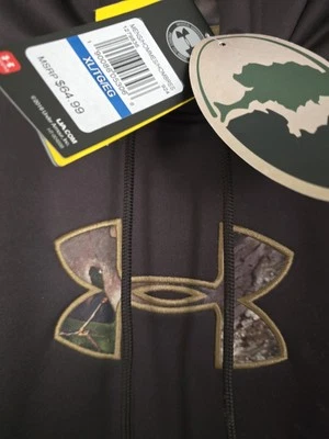 Under Armour Storm XL Mossy Oak Camo Water Resistant Hooded - Image 1 of 4