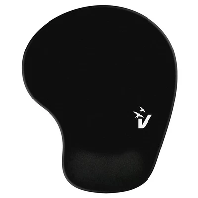 Tappetino Mouse Pad MP 02N Nero con Poggiapolso Mouse Pad Ergonomico con Memory - Immagine 1 di 4