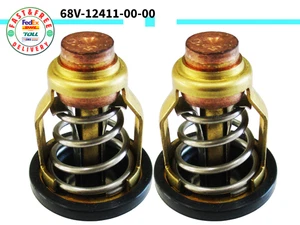 For Yamaha 68V-12411-00 Thermostat Outboard 2/4-Stroke 60V-12411-00-00 X2PCS - Picture 1 of 10