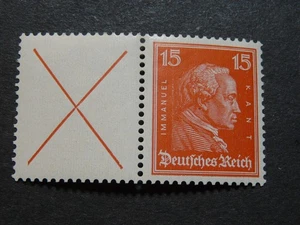 Deutsches Reich, Zusammendruck: W 23 , postfrisch , KW : 200,00 - Bild 1 von 3