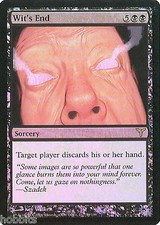 MTG - Dissension - Wit's End - Foil - NM