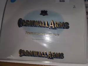 (G29) Original 20er Jahre "Cornwall Arms" Zigarrenkistenetikett, top & unbenutzt - Bild 1 von 1