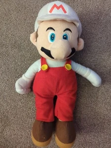 Official Nintendo Super Smash Bros Mario White Hat Plush Stuffed Animal 10" - Picture 1 of 2