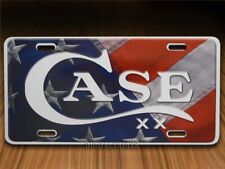 CASE XX Couteaux Drapeau USA Aluminium Plaque Immatriculation 50128