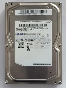 HD501LJ, PN: HD501LJ, FW: CR100-11, Samsung 500Gb 3.5" SATA HDD - Picture 1 of 2
