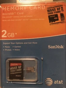 Sandisk Universal Micro SD Mobile Memory Kit  NEW Retails for $39.99 AT&T - Picture 1 of 2