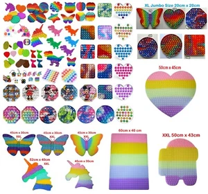 Push Pop for it Bubble Fidget Toy Sensory Stress Relief Special Needs Autism UK - Picture 1 of 150