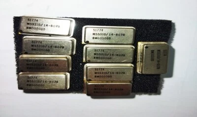 P/N M55310/14-B07B 8M00000 OSCILLATOR QUARTZ CRYSTAL 5VDC 14 PIN OUTPUT TYPE - Image 1 of 3