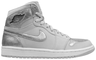 AIR JORDAN 1 RETRO HI PLATA TALLA 13 25 ANIVERSARIO 396009-001 NUEVO  Foto 1 de 4