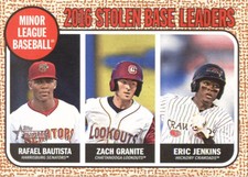 2017 Topps Heritage Minor League Cards Pick From List (Includes Short Prints)