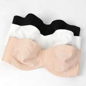 UK Plus Size Non Padded Strapless Multiway Minimiser Underwired Bra 32-46 CDEFG - Picture 1 of 39