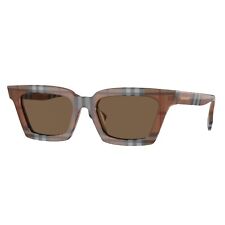 Burberry BE4392U-396673 52 Briar Sunglasses Brown check Frame Brown Lens