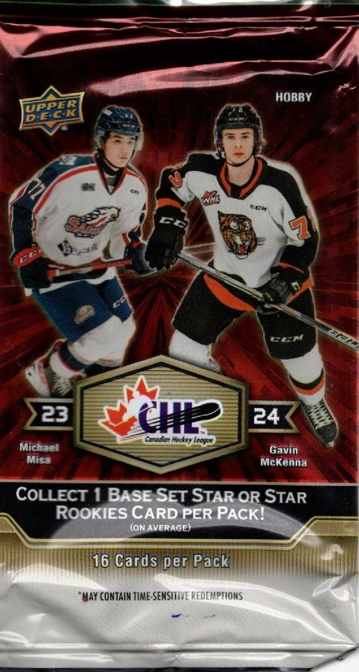 2023-24 Upper Deck CHL Hockey Base Cards - You Pick (1-150) - Image 1 of 1