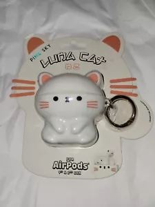 New in package - Pink Sky - Luna Cat case for AirPods 1st & 2nd Gen - Zdjęcie 1 z 3