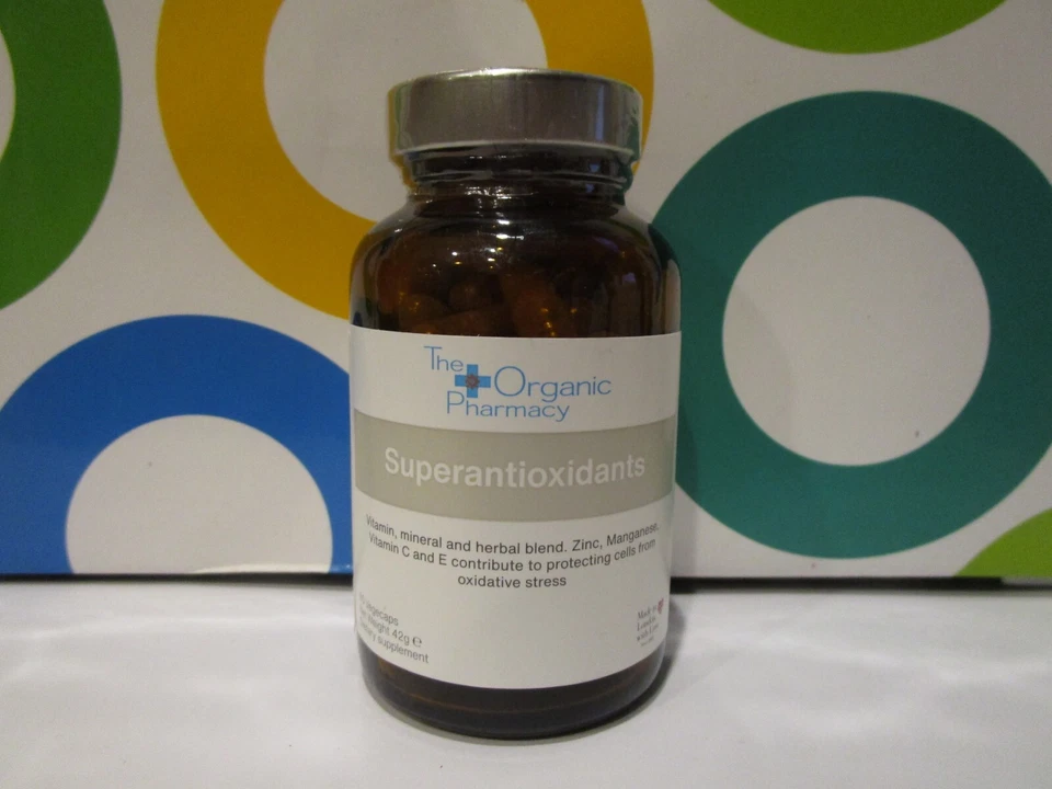 THE ORGANIC PHARMACY ~ SUPERANTIOXIDANTS 60 VEGECAPS ~ 60 CAPSULES - Image 1 of 1