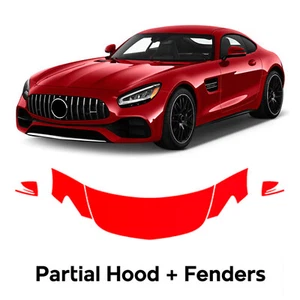 Hood Precut PPF Paint Protection Film For Mercedes Benz AMG GT GTS GTC 2018-2021 - Picture 1 of 8