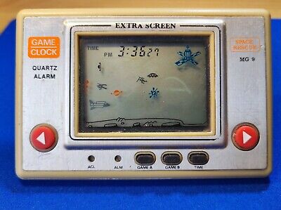 Tronica Space Rescue MG-9 Handheld LCD game 1982 with batteries