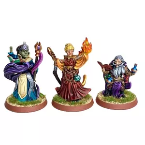 Painted Wizards, Sorcerers | D&D Hand-painted Wargaming Miniatures DnD - Picture 1 of 7