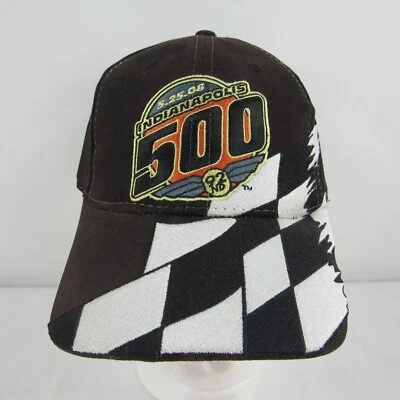 2008 Indianapolis 500 Souvenir Hat 92ND Running Checkered Event Cap Scott Dixon - Image 1 of 4