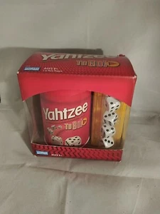 Yahtzee To Go Shake Score Dice Game Parker Brothers Travel Hasbro 2005 - Picture 1 of 2