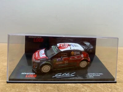 CITROEN C3 WRC TOUR DE CORSE 2018 SEBASTIEN LOEB EN BOITE 1/43 F4 - Photo 1/4