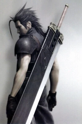 Final Fantasy VII Zack Fair PS1 PS2 PS3 PSP Premium POSTER MADE IN USA - FVII048