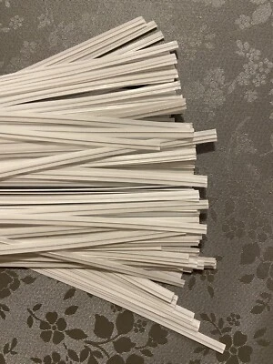 6" Plastic Twist Ties (6-inch) Genuine ULINE Pre-Cut Nose Wire for Mask - WHITE - Image 1 of 3