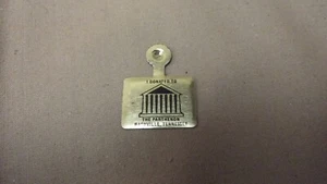 Button Hole Tin Fold Over Badge I Donated to the Parthenon Nashville Tennessee - Picture 1 of 3