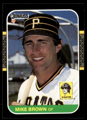 1987 Donruss - Mike Brown #168 - Image 1 of 2