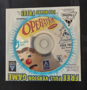 Habro Interactive Never Opened Operation CD-Rom Game General Mills Edition - Picture 1 of 2