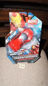 NEW Transformers Crossovers Iron Man Marvel Movie Iron Man Race Car - Picture 1 of 2
