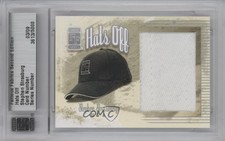 2010 Famous Fabrics Second Edition Silver /9 Stephen Strasburg Rookie RC