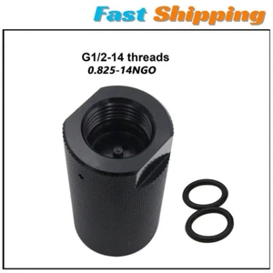 HPA Regulator Adapter Converter M18*1.5 Thread for G1/2-14 CO2 Tank USA SELLER - Picture 1 of 7