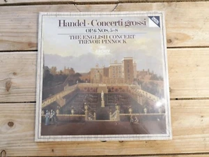 HANDEL THE ENGLISH CONCERT TREVOR PINNOCK MINT LP AND COVER ORIGINAL - Foto 1 di 9