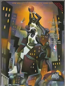 February 6-8, 1998 NBA All-Star Game Program---Kobe Bryant Excellent - Picture 1 of 2