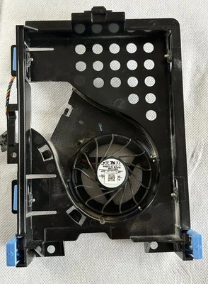 Original Dell Hard Drive Bracket Mount / Frame NH645 + Fan CM740  assembly HDD - Image 1 of 2