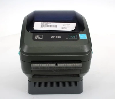 ZEBRA ZP450 DIRECT THERMAL LABEL PRINTER ZP450-0501-0000A - Image 1 of 4