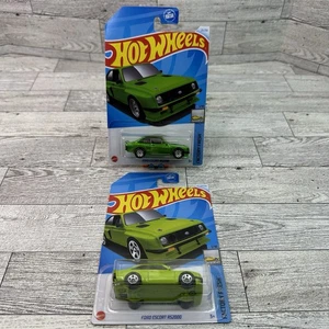 Ford Escort RS2000 - STH - con protector Hot Wheels Super Treasure Hunt - Imagen 1 de 10