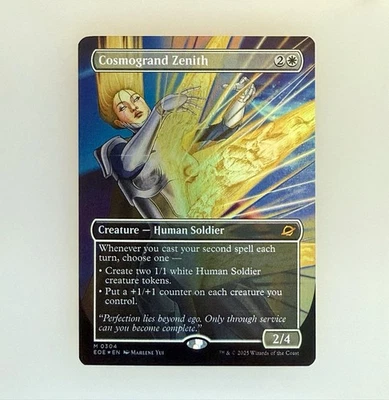 Magic the Gathering: Cosmogrand Zenith (Borderless) Edge of Eternities Foil NM - Image 1 of 2