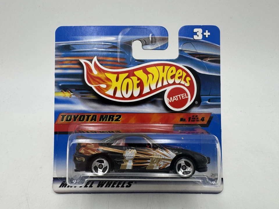 DIE CAST 1/64 " TOYOTA MR2 1/4 " HOT WHEELS - Immagine 1 di 1