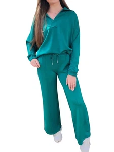 Umgee Brunch Soft Knit Set Lagoon - Picture 1 of 5